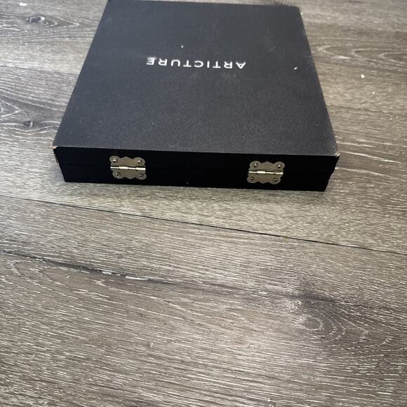 ARTICTURE 16 Piece Gold And Black Tone Modern Design FLATWARE SET - Picture 10 of 10